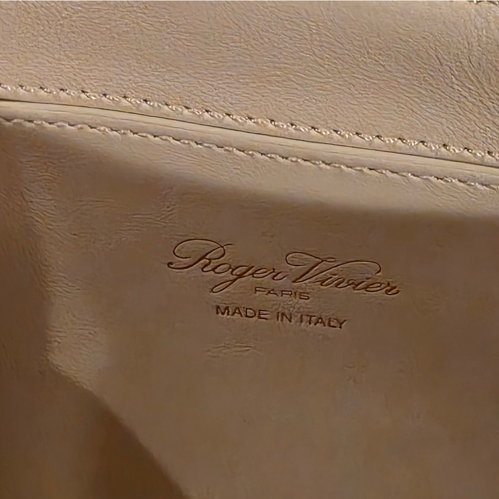 NWT Roger Vivier Choc Mini Shopping Bag - Picture 8 of 15